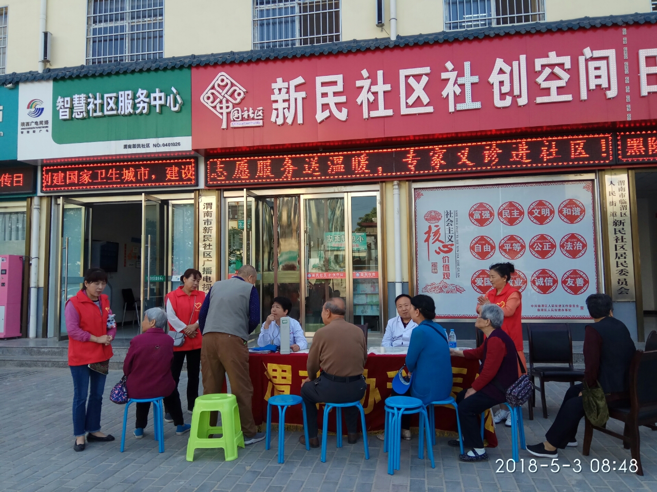 5.2专家义诊进社区 志愿者用心服务活动总结